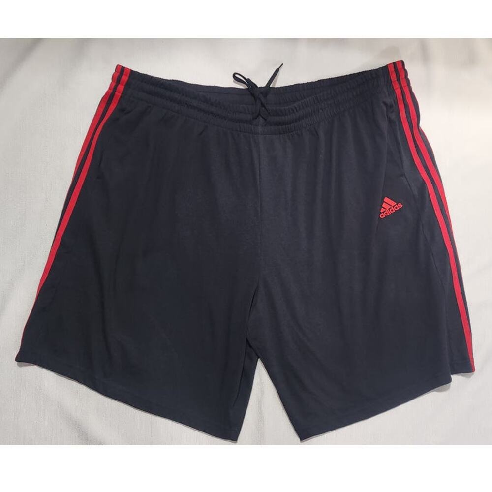 adidas shorts 4XLmen black and red